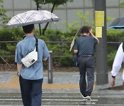 충남 대부분 호우주의보 발효, 호우특보로 확대 가능성