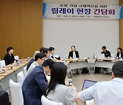 서울시, 로봇산업 규제혁신 현장간담회 개최