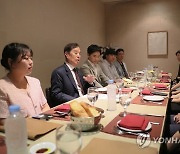 김병준 전경련 회장직무대행, 청년 전경련 자문단과 오찬