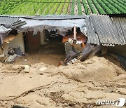 폐허로 변한 경북 영주 상망동 주택