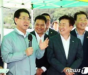 김영록 지사, 돌산 찾아 2026여수세계섬박람회 준비 상황 점검