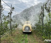 무주군, 과수화상병 긴급공동방제 추진…949농가·749.3ha 규모