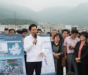 오세훈 시장, 북한산 고도지구 재정비 현장 방문