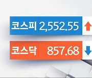 코스피 등락 거듭‥현대차·기아 증권가 전망에 힘입어 상승