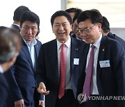 대곡-소사 복선전철 개통식 참석한 국민의힘 김기현 대표