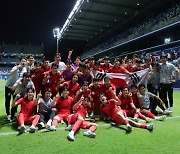 'U-17 아시안컵 결승행' 변성환 감독 "상상이 현실로!"