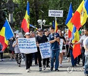 MOLDOVA OPPOSITION PROTEST