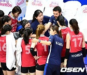 '세계 34위' 여자배구 또 졌지만, 6위 중국에 1세트 획득…2일 최종전 라바리니 감독 만난다