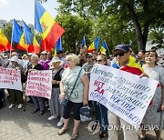 MOLDOVA OPPOSITION PROTEST