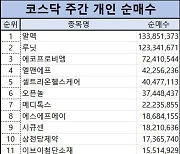 코스닥 주간 개인 순매수 1위 ‘알멕’