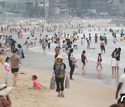 해운대해수욕장 '북적북적'