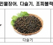 이달의 수산물, 민물장어·다슬기·조피볼락…마을은 하전·유포 선정