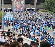 야구 경기와 흠뻑쇼 앞둔 잠실