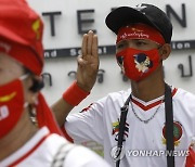 THAILAND MYANMAR PROTEST