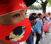 THAILAND MYANMAR PROTEST