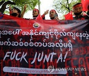 THAILAND MYANMAR PROTEST