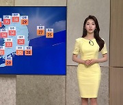 [날씨] 낮 최고 35도 '찜통 더위'…제주·전남 호우주의보