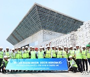 인도국제컨벤션센터 방문한 김동연 “경기도-인도 경제협력 강화 기대”