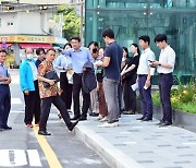 오승록 노원구청장 월계역3번 출구 현장 방문