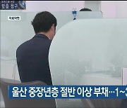 울산 중장년층 절반 이상 부채…1~3억 원 가장 많아