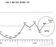 6월 건설경기지수(CBSI) 12p 올라 78.4…"토목·비주택 개선"