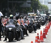 민주노총 총파업 대행진