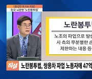 정치권 '노란봉투법' 격돌…파업 손배 청구 제한 '노란봉투법' 필요할까?