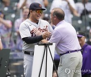 Tigers Rockies Baseball