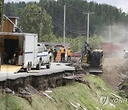 Canada Landslide Saguenay