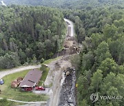 Canada Landslide Saguenay