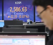 코스피, 0.7% 상승 출발…2,580대