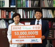 코스닥협회, '2023년 코스닥 미소사랑후원금' 전달