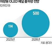 LG OLED도 제네시스 탄다…더 선명해진 'K미래차 동맹'