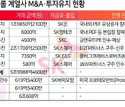 SK그룹, 6조 실탄 마련...4대 핵심사업 재편 속도