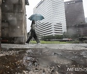 장맛비 내리는 서울