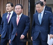 윤재옥 “야당 IAEA 보고서 공개 전에 결론”[서울포토]