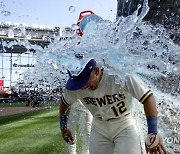 Cubs Brewers Baseball