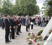 HOLOCUAST COMMEMORATION LATVIA RIGA