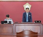 고창군의회, 임시회 개회…각 부서별 주요업무 보고 청취