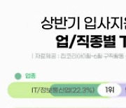 올 상반기 구직자들이 가장 선호한 업종은…IT·정보통신업