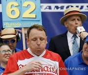 USA NATHANS HOT DOG EATING CONTEST