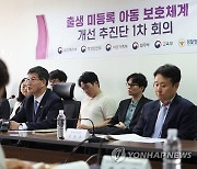 출생 미등록 아동 보호체계 개선 추진단 1차 회의