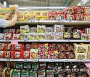 라면, 전체 물가상승률보다 10.7%p 높아