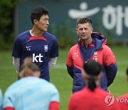 South Korea Soccer WWCup Squad