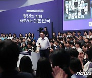 청년정책 점검회의 마친 윤 대통령