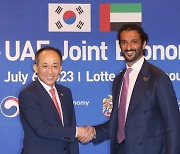 韓-UAE 300억 달러 투자 속도…추경호 "특별 전략적 동반자 관계"