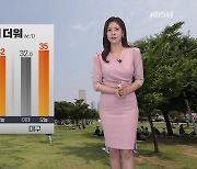 [출근길 날씨] 곳곳에 폭염특보 계속…동해안 강한 바람