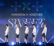 투모로우바이투게더, 日 정규 2집 'SWEET' 오리콘 데일리 앨범 랭킹 1위