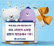 신한 'SOL 2차전지 소부장' ETF, 상반기 개인순매수 '1위'