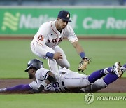 Rockies Astros Baseball